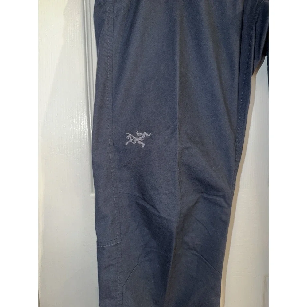 Arcteryx Pants Mens Navy Atlin Cronin Chino Lightweight Hiking Pants 32